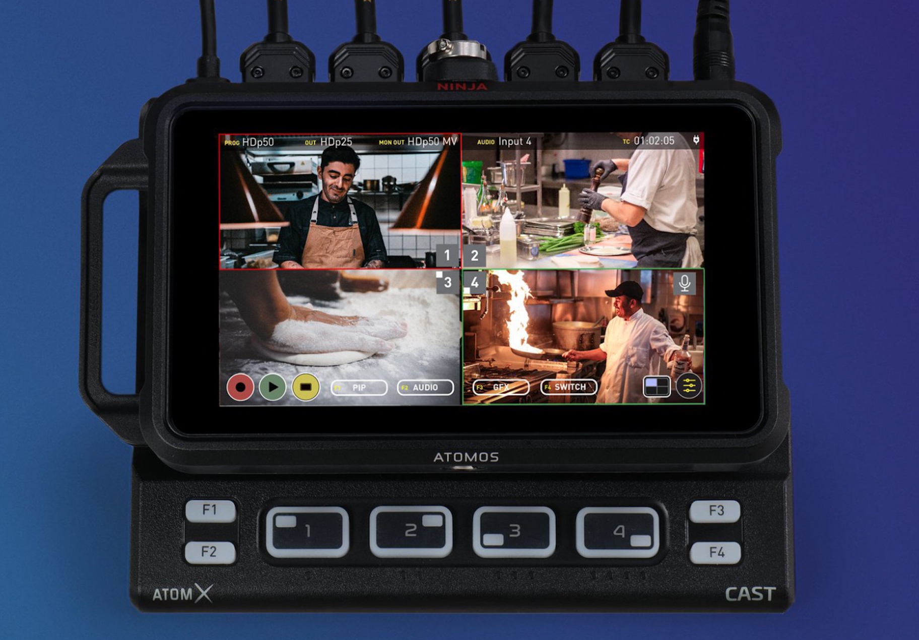 Atomos AtomX CAST For The Ninja V V Newsshooter