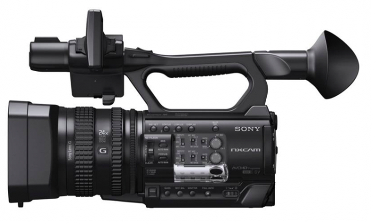 Sony launches the HD only HXR-NX100 NXCAM camcorder- 1.0-type Exmor ...