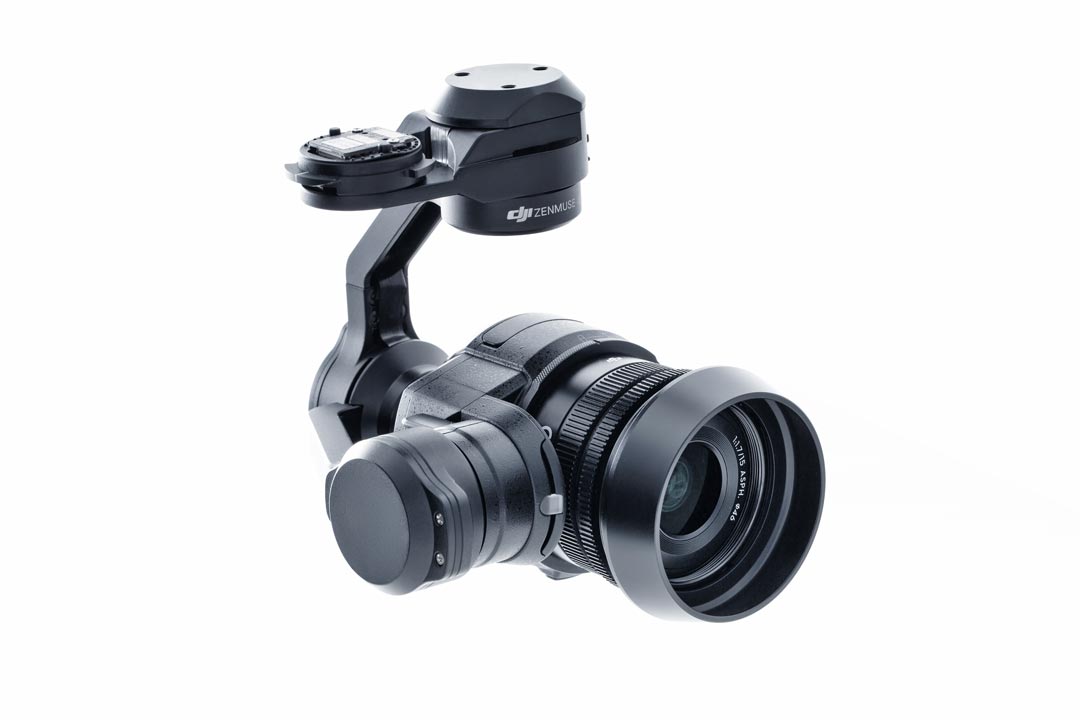 DJI Zenmuse X5 and X5R: 4K Micro Four cameras for Inspire 1 drone with D-Log and RAW recording - Newsshooter