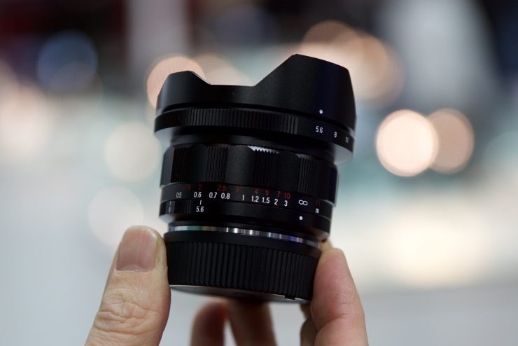 CP+ 2016: Voigtlander show World's first rectilinear 10mm F5.6 lens for ...