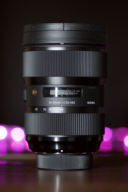 Sigma 24-35mm f/2 DG HSM Art Lens- is it a good lens for video