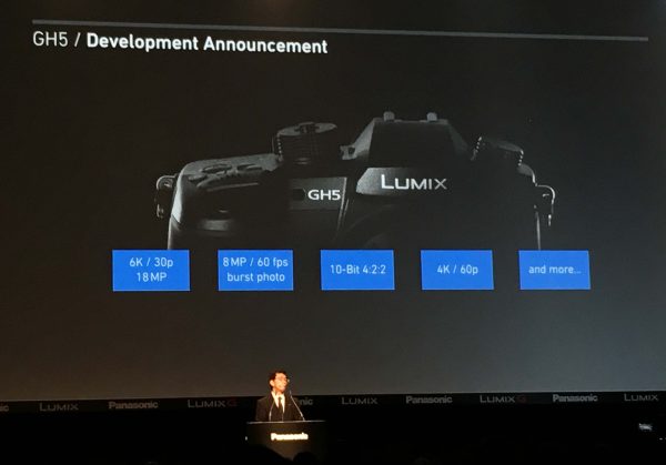 Saai Kort leven consensus Photokina 2016: Panasonic announce GH5 with 10-bit 4:2:2 and a 6K mode -  Newsshooter