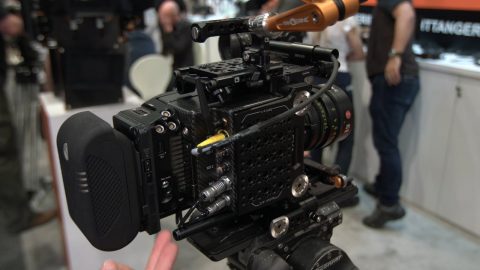 Bright Tangerine Arri Alexa Mini and RED WeaponHelium accessories Newsshooter at NAB 2017