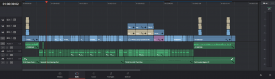 DaVinci Resolve 14 Timeline