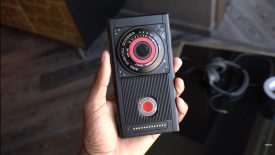 RED Hydrogen Prototype with lens mounted