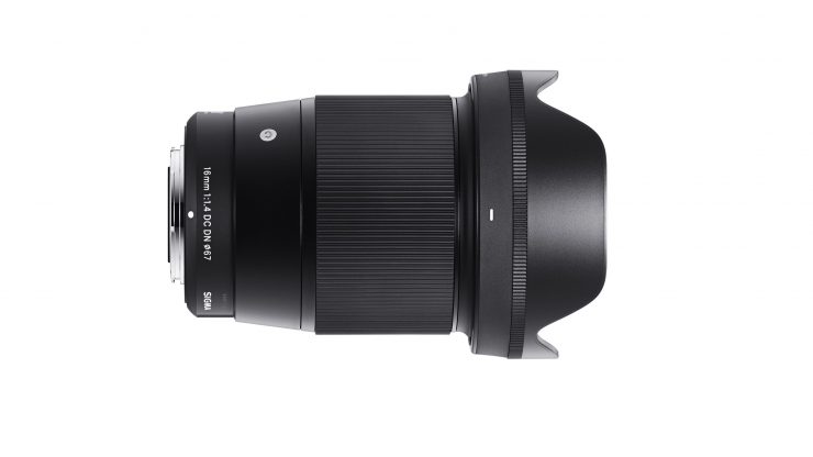Sigma 16mm F1.4 DC DN Lens for Sony E and Micro Four Thirds mounts 