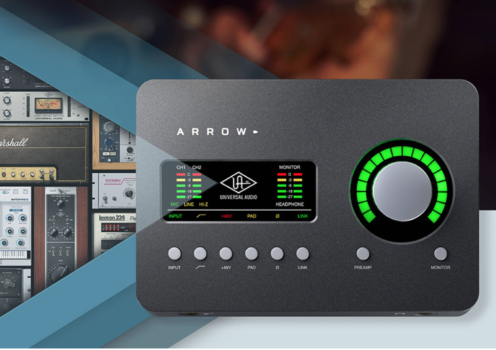 Universal Audio Arrow 2x4 Thunderbolt 3 Audio Interface - Newsshooter
