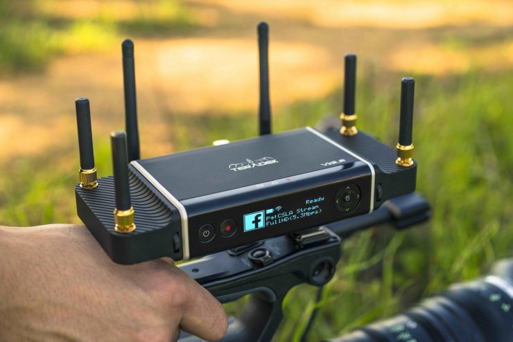 Teradek VidiU Go - a bonded cellular HEVC live streaming ...