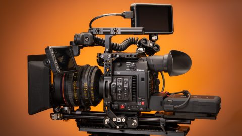 Bright Tangerine C200 Left Field Cage Cinema setup 2