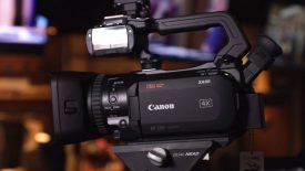 Canon 4K XA40 XA50 XA55 professional camcorders