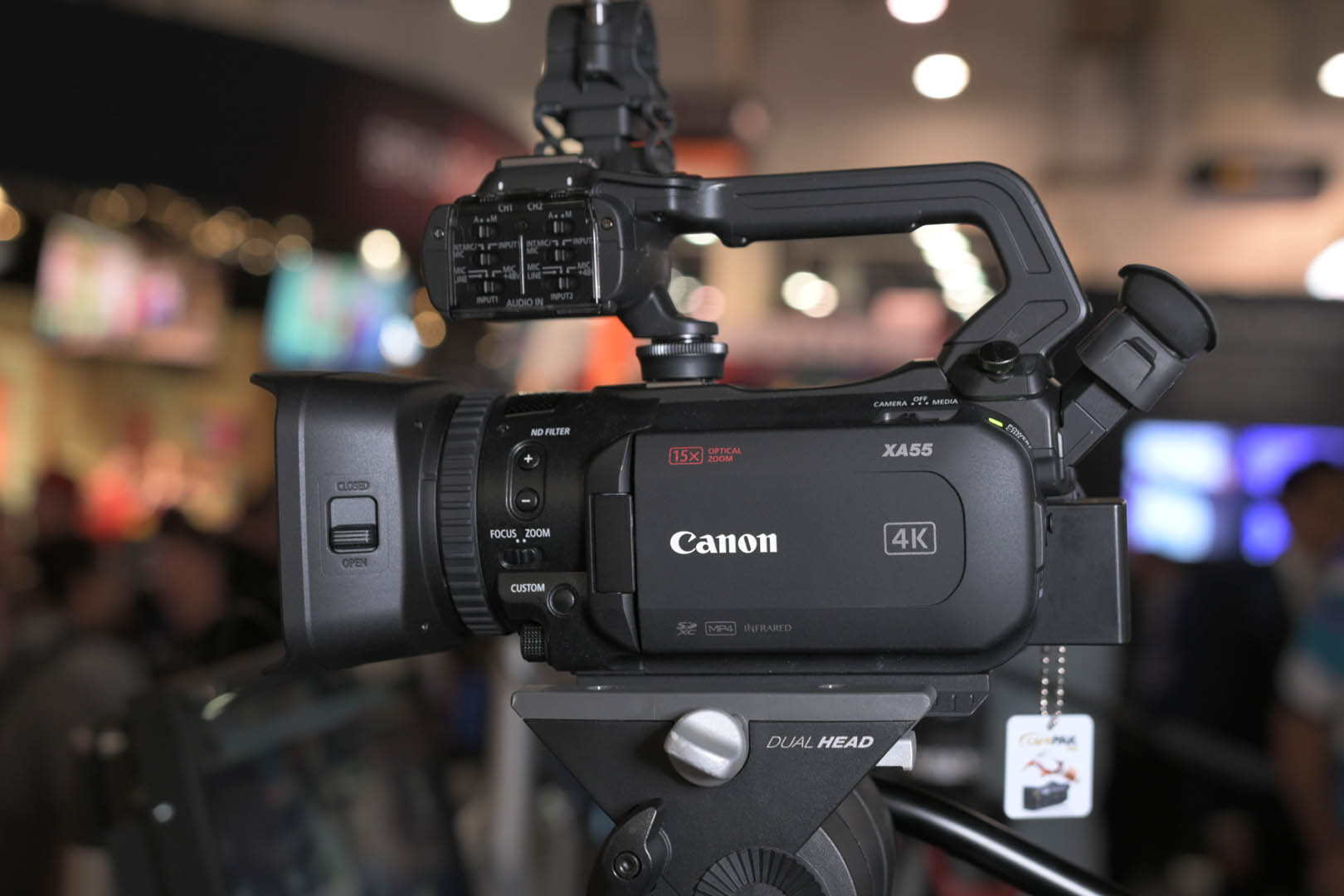 Canon 4K XA40, XA45, XA50 & XA55 professional camcorders - Newsshooter