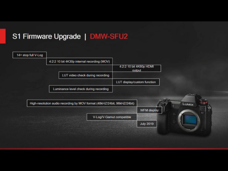Staat heet datum Panasonic LUMIX S1 DMW-SFU2 software upgrade key - Newsshooter