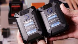 FXLion Nano Two 300Wh 14 8V 20 4Ah Batteries Newsshooter at IBC 2019