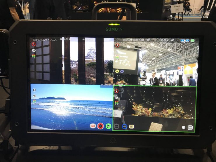 Atomos Sumo 19 Switching u0026 Recording First Look - Newsshooter