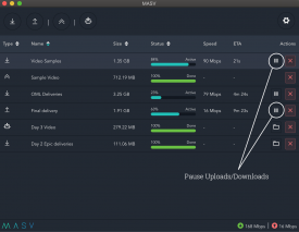 5 MASVapp2 pause and resume uploadsdownloads 1