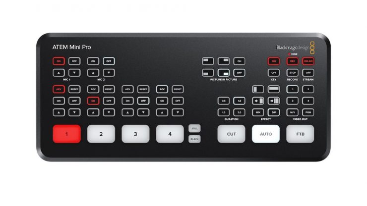 Blackmagic Design Releases ATEM Mini Pro - Newsshooter