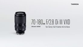 Tamron 70 180mm f2 8 Di III VXD Lens Introduction