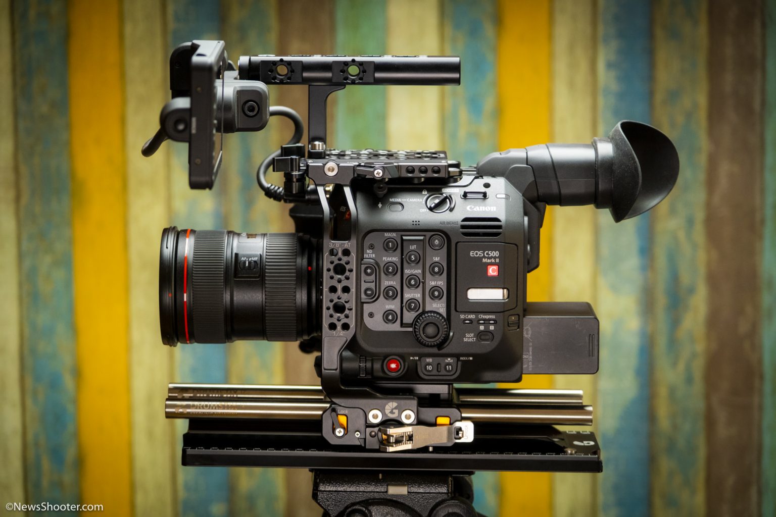 Bright Tangerine Left Field Cage for Canon C300 Mk III & C500 II Review ...