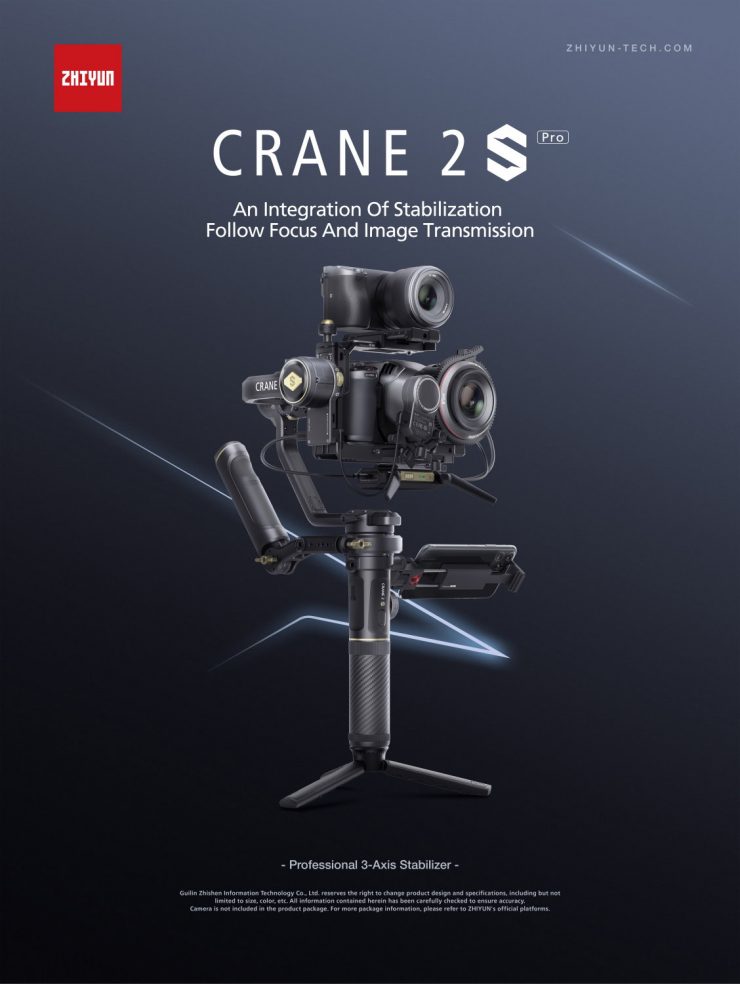 Zhiyun Crane 2S Pro Package - Newsshooter