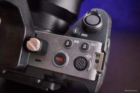 Sony FX3 grip side controls