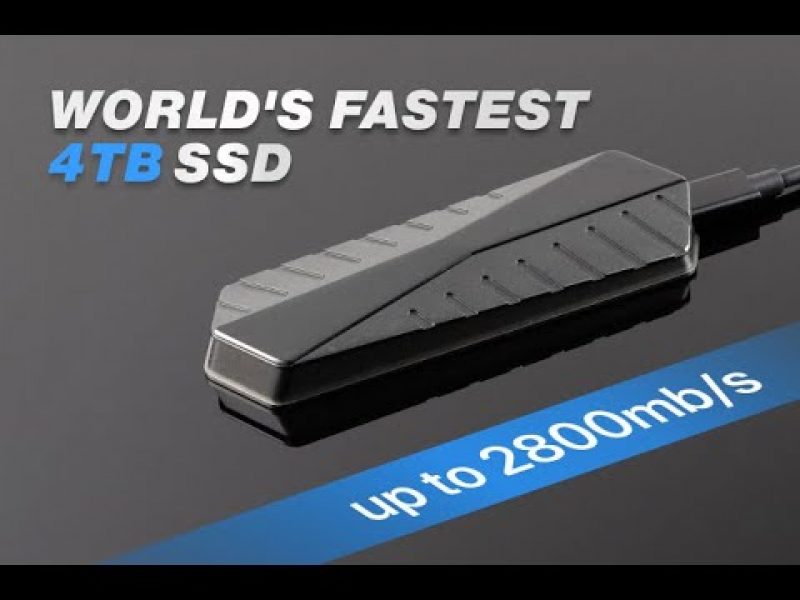 Gigadrive The fastest external SSD in the world Newsshooter
