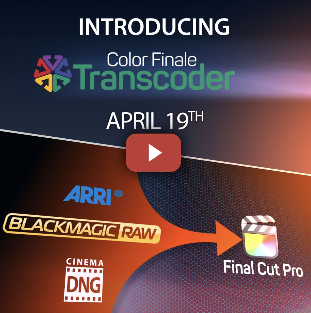 colorfinale itility to final cut pro