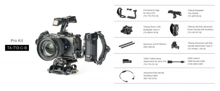 Tilta Camera Cages for the Sony FX3 - Newsshooter