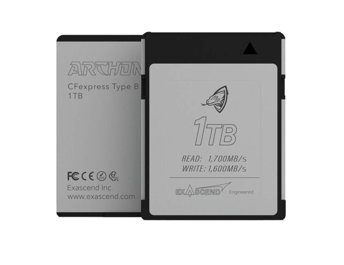 Exascend Archon 1TB CFexpress 2.0 Type B Memory Card - Newsshooter