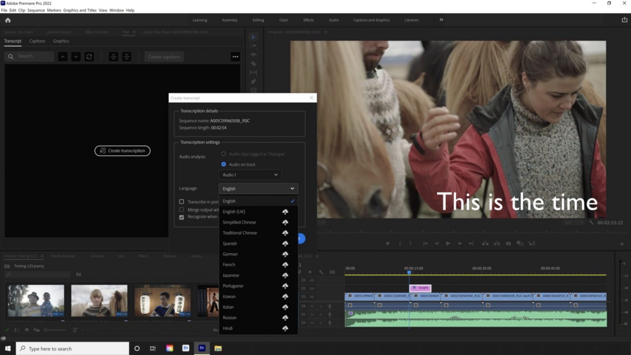 Adobe Premiere Pro Version 22.2– new updates & features - Newsshooter