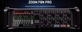 ZOOM F8n Pro Multitrack Field Recorder