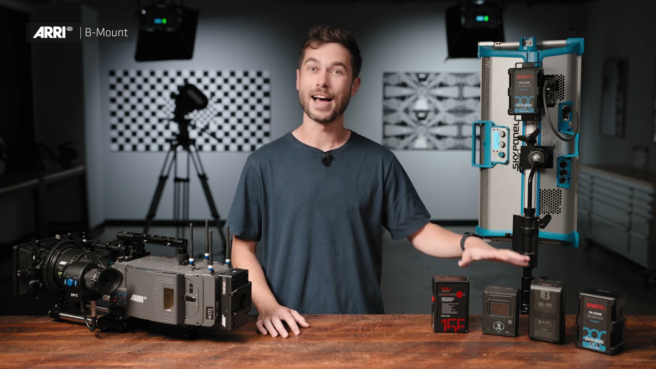 ARRI Tech Talk B Mount Battery Systems - Newsshooter