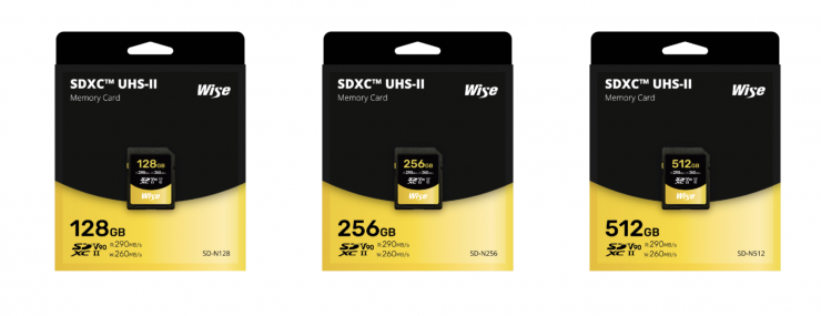 Wise 512GB V90 SDXC UHS-II Memory Card Review - Newsshooter