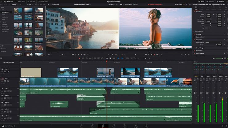 Blackmagic Design DaVinci Resolve 18 with Cloud-Based sharing u0026 more -  Newsshooter