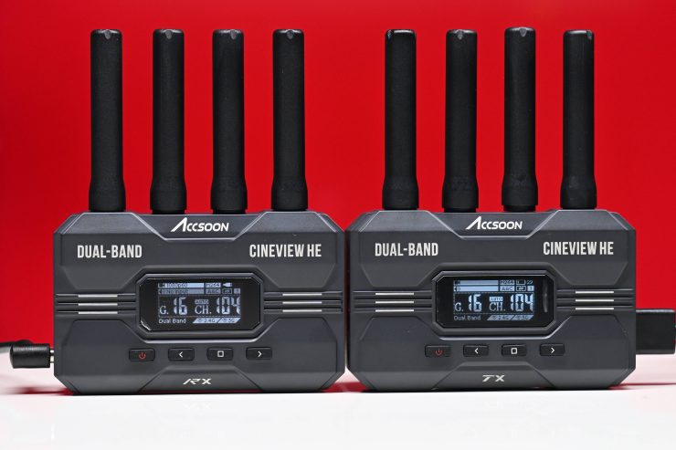 Accsoon CineView HE Wireless Video Transmitter & Receiver Kit 