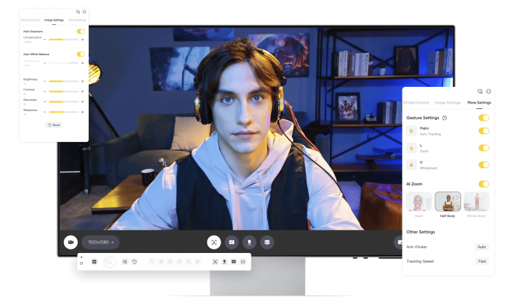 4K - Webcam Insta360 Newsshooter Link
