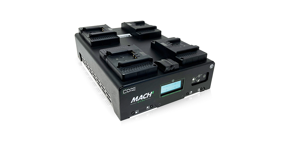 CORE SWX MACH-Q4MBi B-Mount Battery Charger - Newsshooter