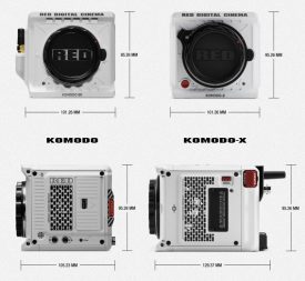 komodo x size comparison