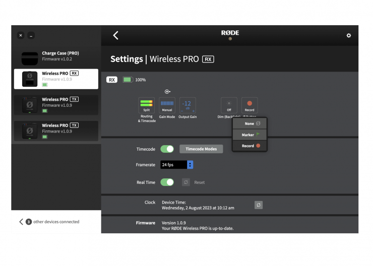 Review of the RØDE Wireless Pro 32-bit float recorder with timecode -  Newsshooter