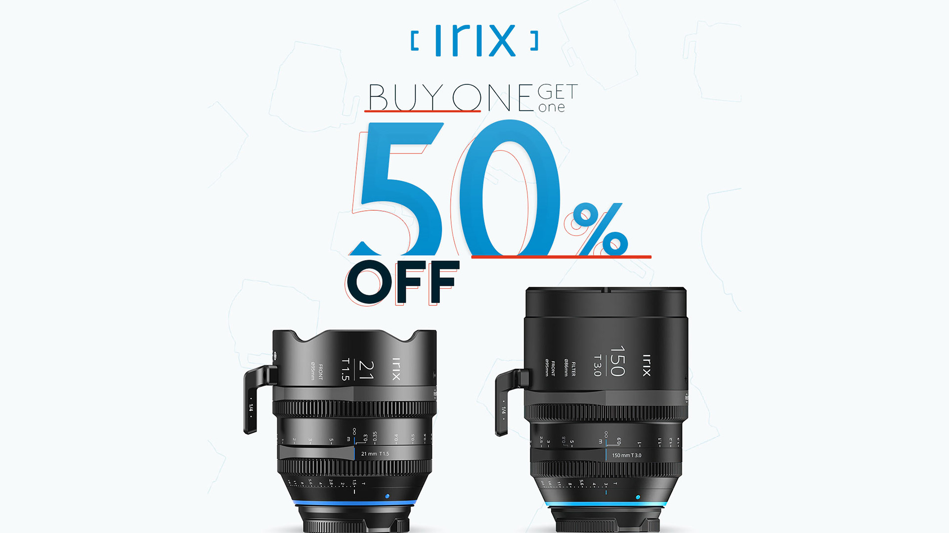 Irix Cine lenses– Buy one Get the Second 50% Off - Newsshooter