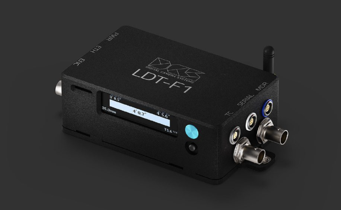 DCS LDT F1 real time on set monitoring options lens data