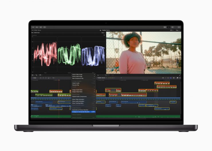 Apple Final Cut Pro colapsa en un escenario conectado