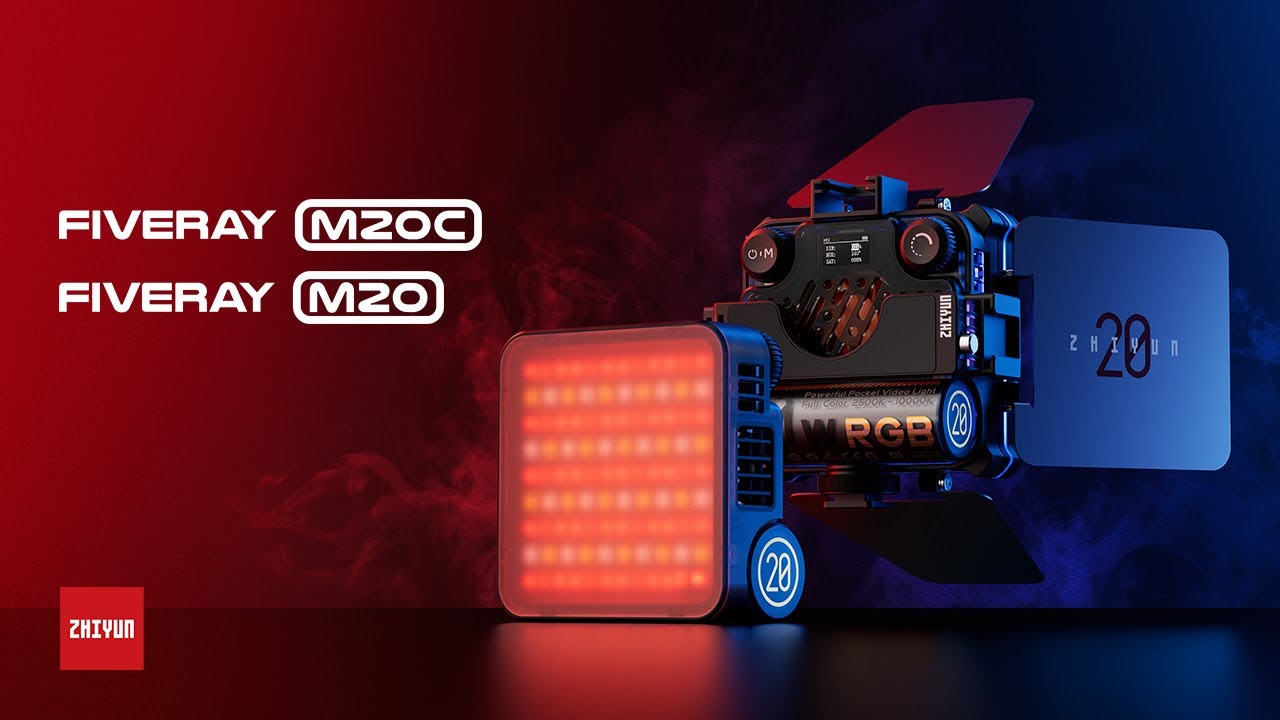 Zhiyun LED Fiveray M20C (RGB) Combo Pocket Light