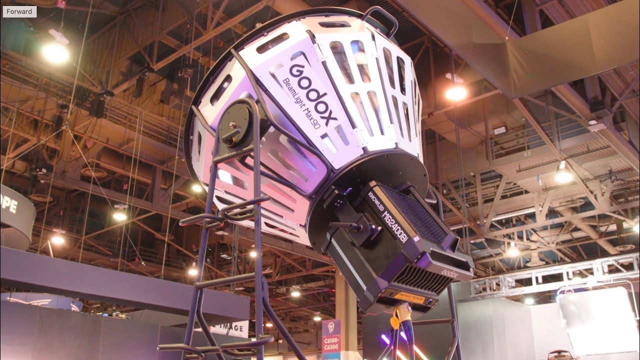 Godox BeamLight Max90 Prototype at NAB 2024 Newsshooter