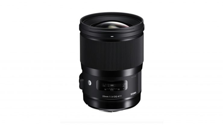 Sigma 28mm f/1.4 DG HSM Art Lens in Sony E