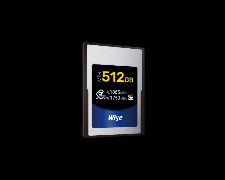 Wise 512GB CFexpress 4 0 Type A Mk II Memory Card R