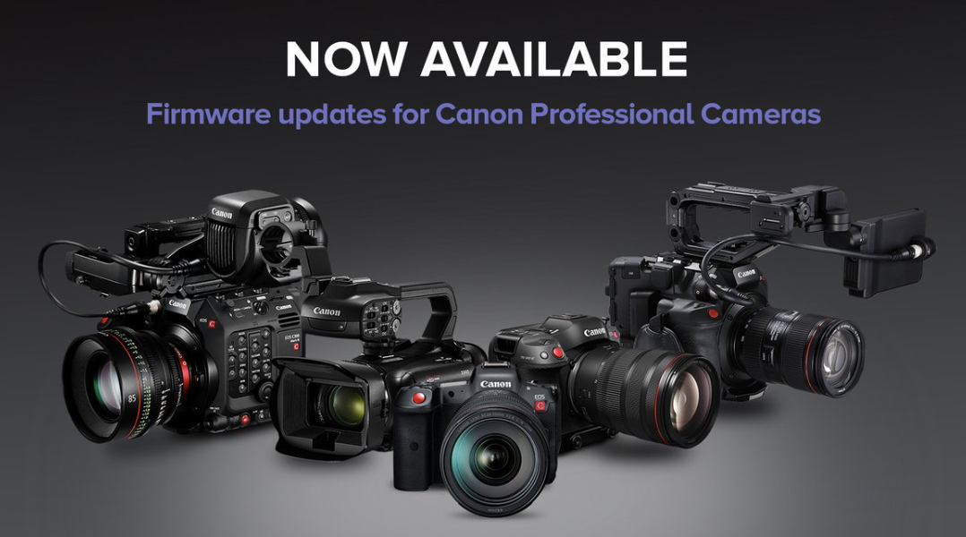 Canon Firmware updates for the EOS C500 Mark II, EOS C300 Mark III, EOS ...