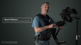 Introduction to the Steadicam Axis New Professional Steadicam ® with 3 Axis Volt™ Stabilization