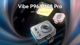 New Product Launch Vibe P96P108 Pro Mini LED Video Light