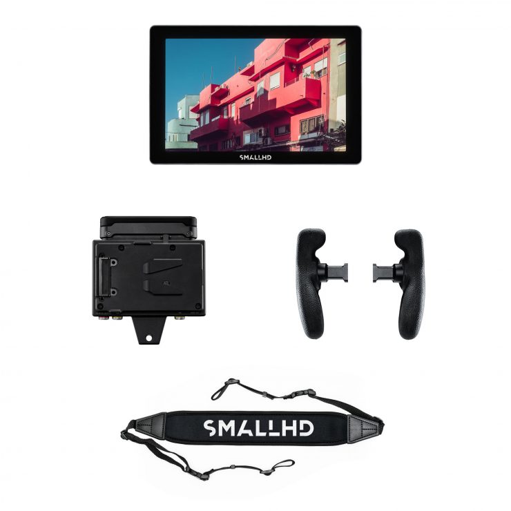 SmallHD 16 0710 B5 Cine 7 B Stock RX Monitor Module V Mount Kit