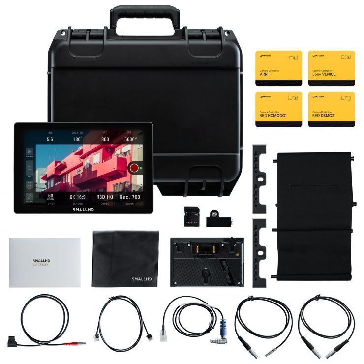 SmallHD 16 0710 G2 Cine 7 Ultra Deluxe Camera Control Kit Gold Mount V2